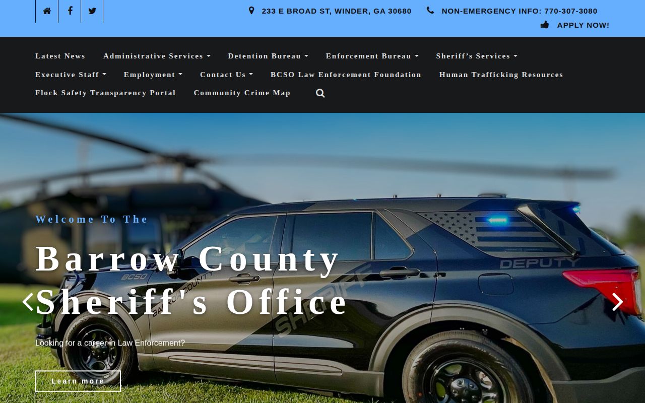 Barrow County Sheriff's Office official wanted notice and arrest-news channel